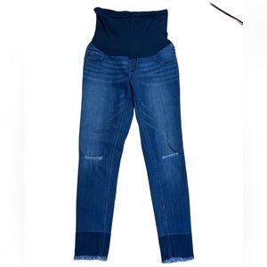 Infigo Blue Maternity Skinny Jeans